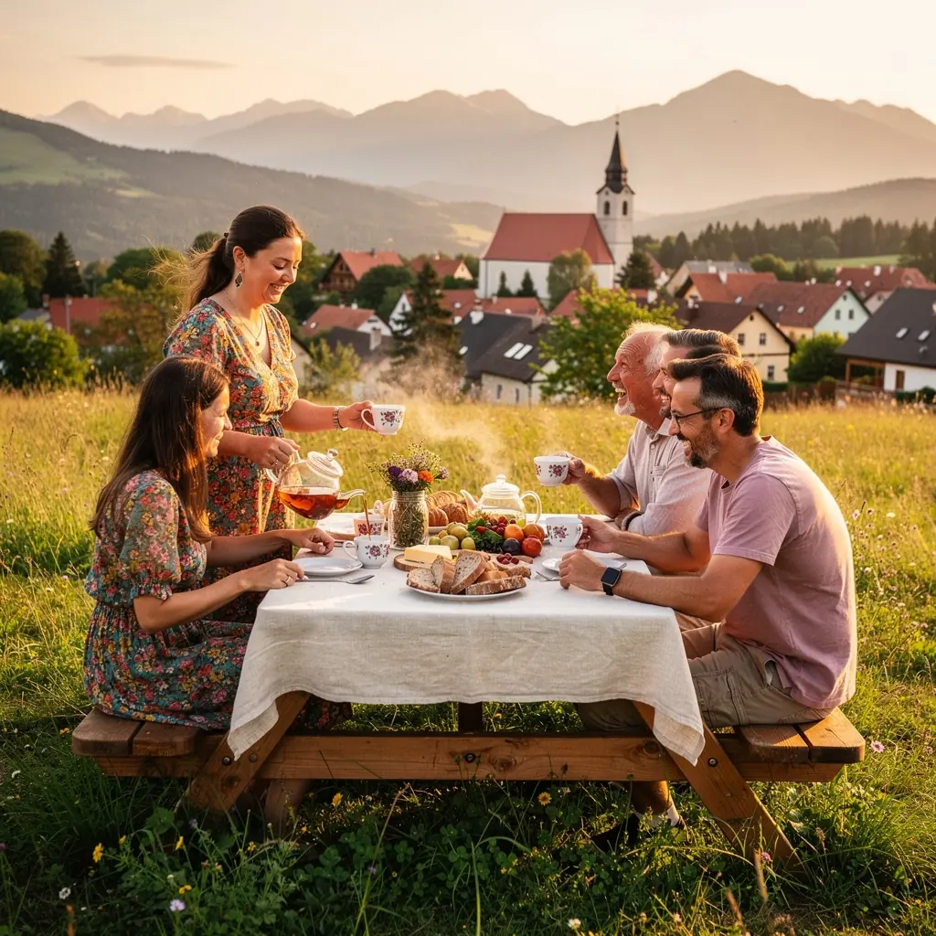 Záber na bylinky a sušené kvety pripravené na čajovú zmes
