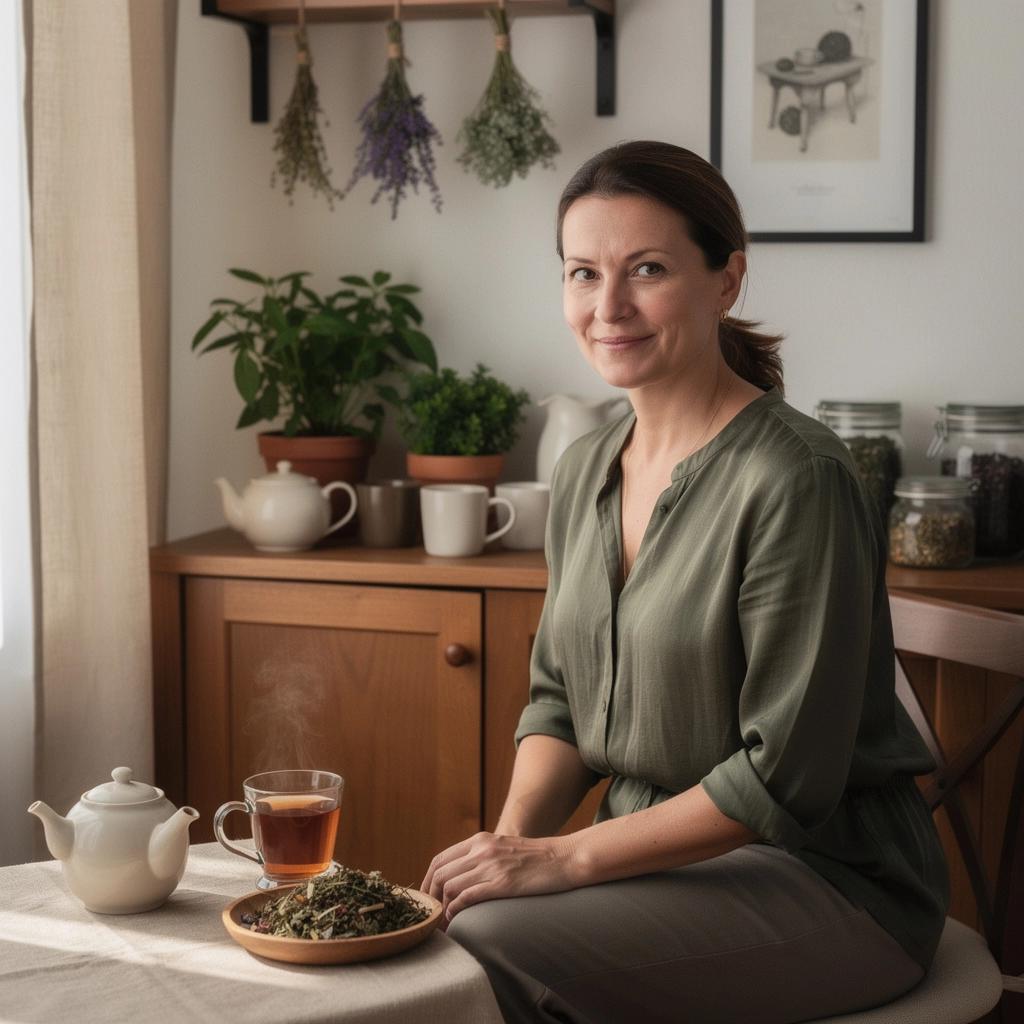 Zmes farebných byliniek a kvetov v sklenenej nádobe na svetlom pozadí